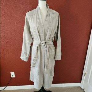 Elegant Gray Women's Robe